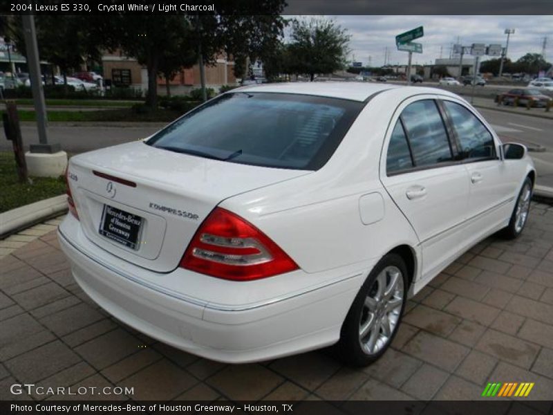 Crystal White / Light Charcoal 2004 Lexus ES 330