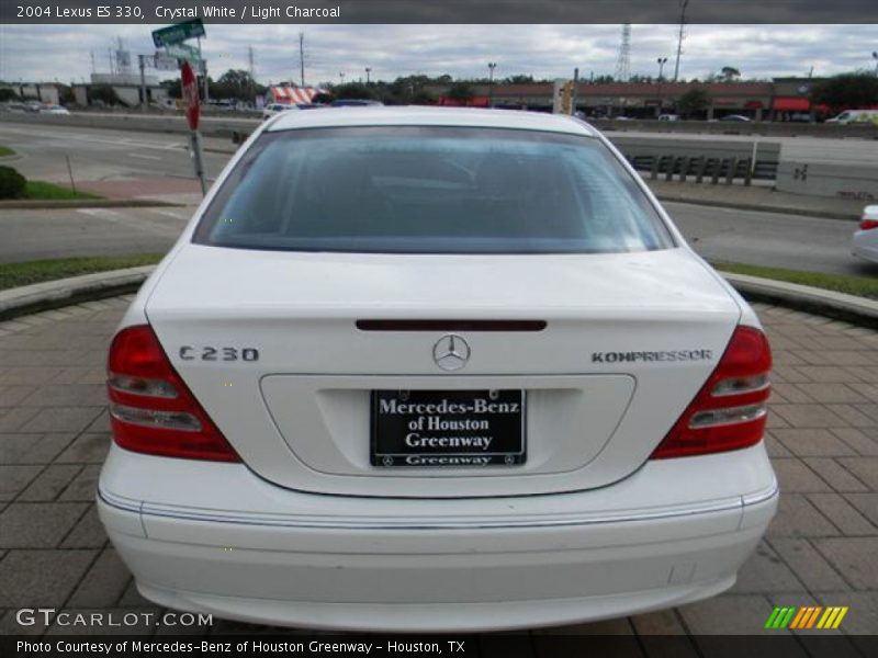 Crystal White / Light Charcoal 2004 Lexus ES 330