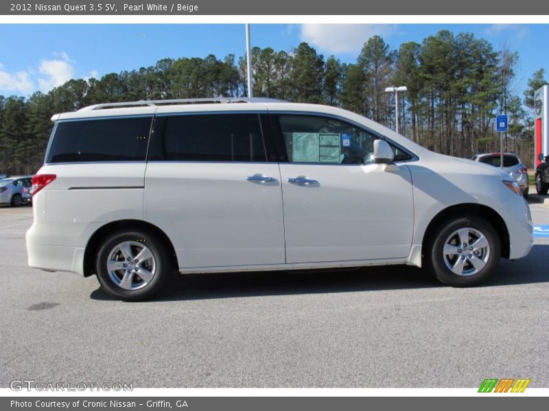  2012 Quest 3.5 SV Pearl White