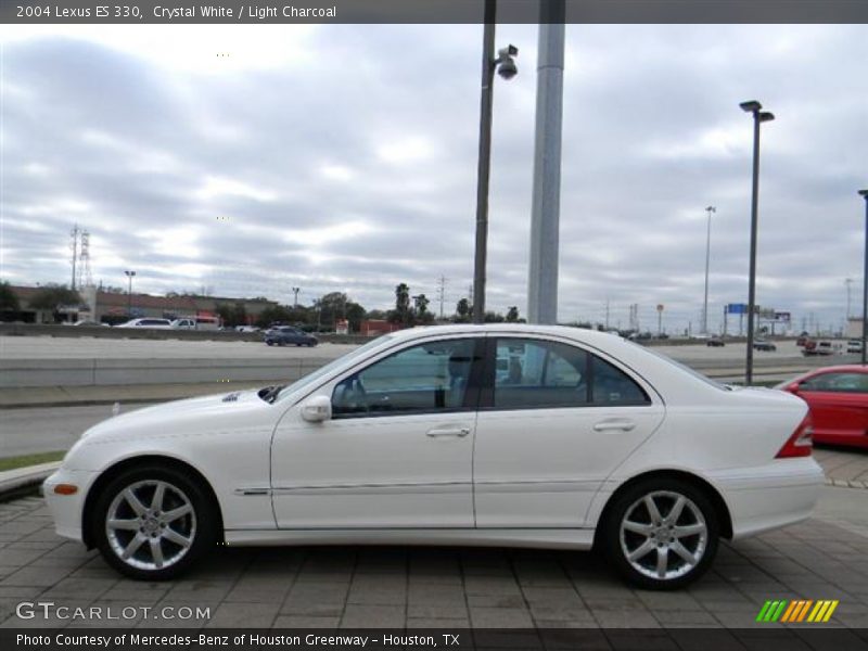 Crystal White / Light Charcoal 2004 Lexus ES 330
