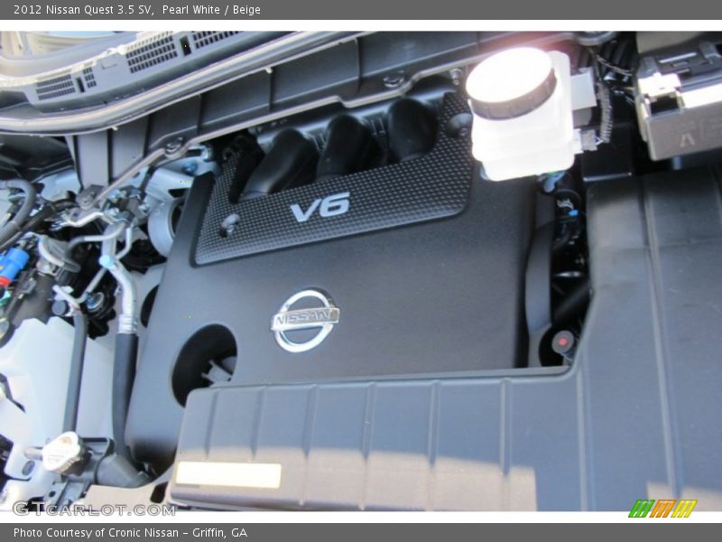  2012 Quest 3.5 SV Engine - 3.5 Liter DOHC 24-Valve CVTCS V6