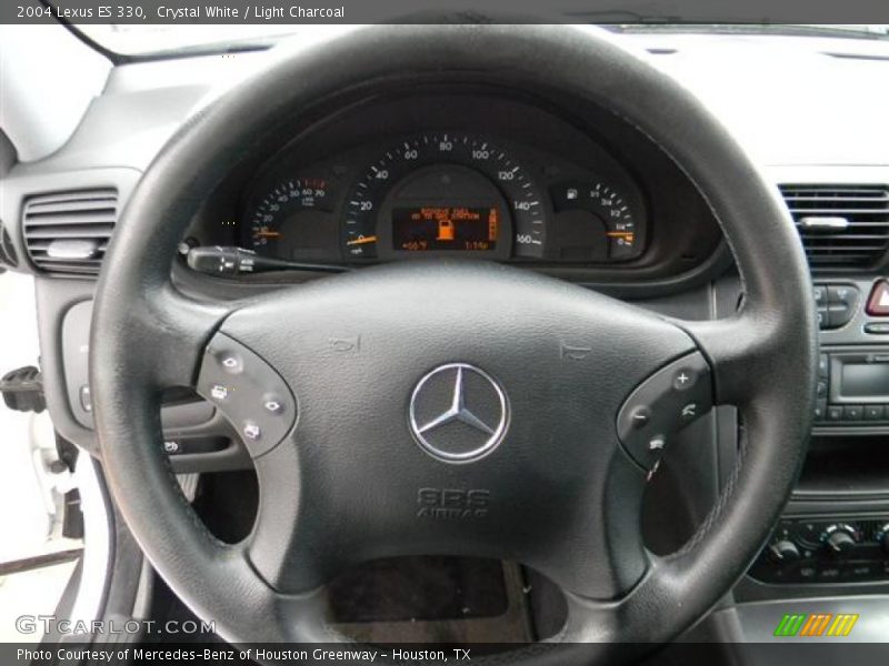 Crystal White / Light Charcoal 2004 Lexus ES 330