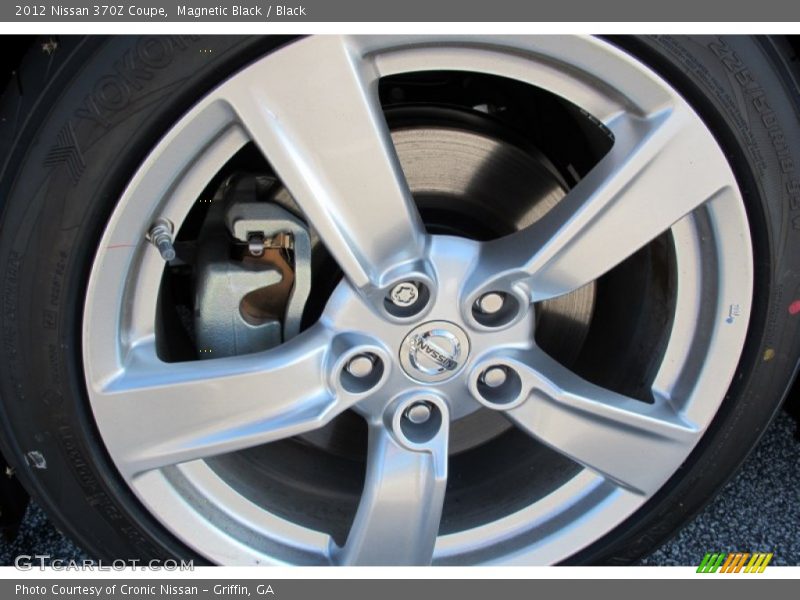 Magnetic Black / Black 2012 Nissan 370Z Coupe