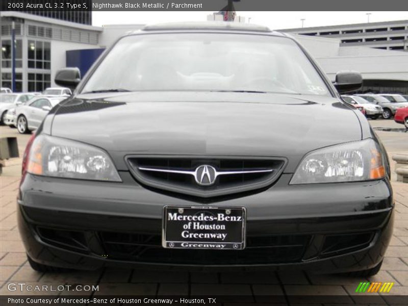 Nighthawk Black Metallic / Parchment 2003 Acura CL 3.2 Type S