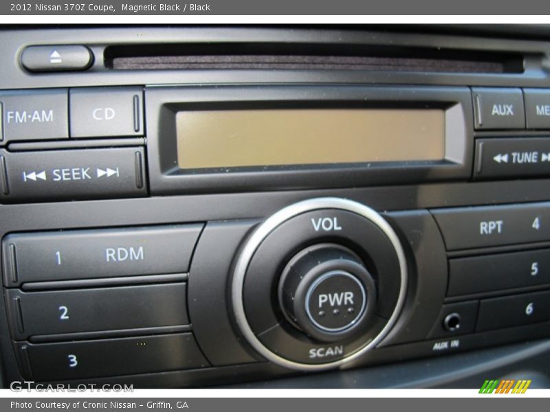 Magnetic Black / Black 2012 Nissan 370Z Coupe