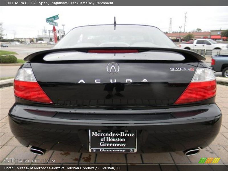 Nighthawk Black Metallic / Parchment 2003 Acura CL 3.2 Type S
