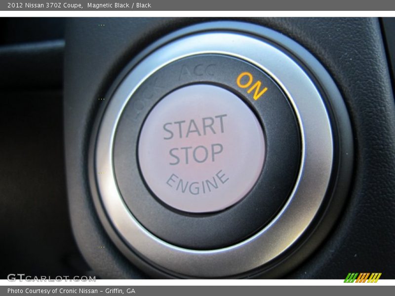 Magnetic Black / Black 2012 Nissan 370Z Coupe