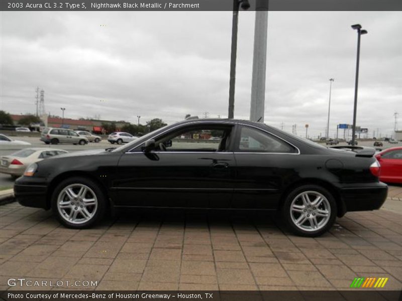 Nighthawk Black Metallic / Parchment 2003 Acura CL 3.2 Type S