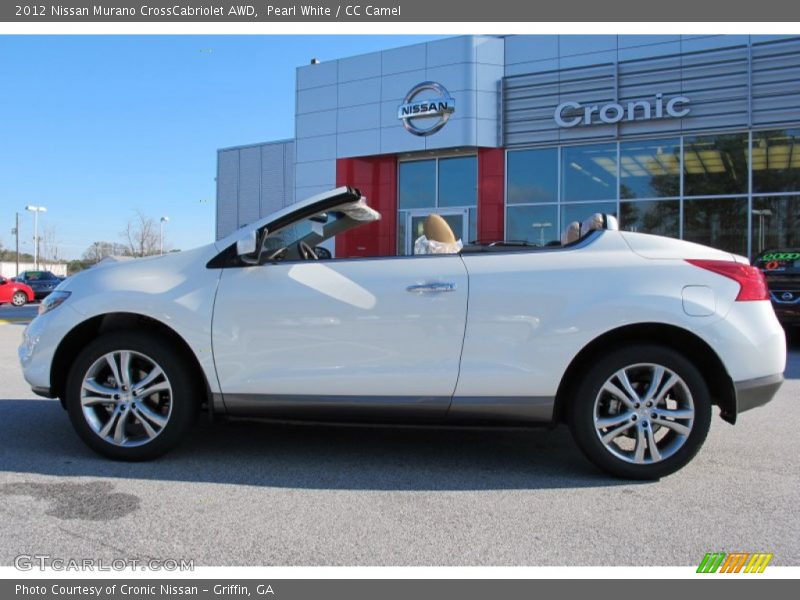 Pearl White / CC Camel 2012 Nissan Murano CrossCabriolet AWD