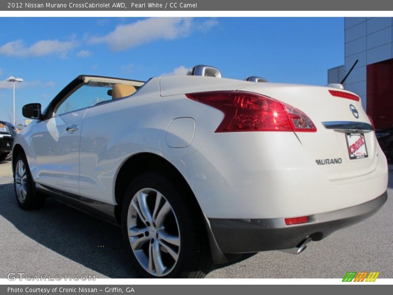 Pearl White / CC Camel 2012 Nissan Murano CrossCabriolet AWD
