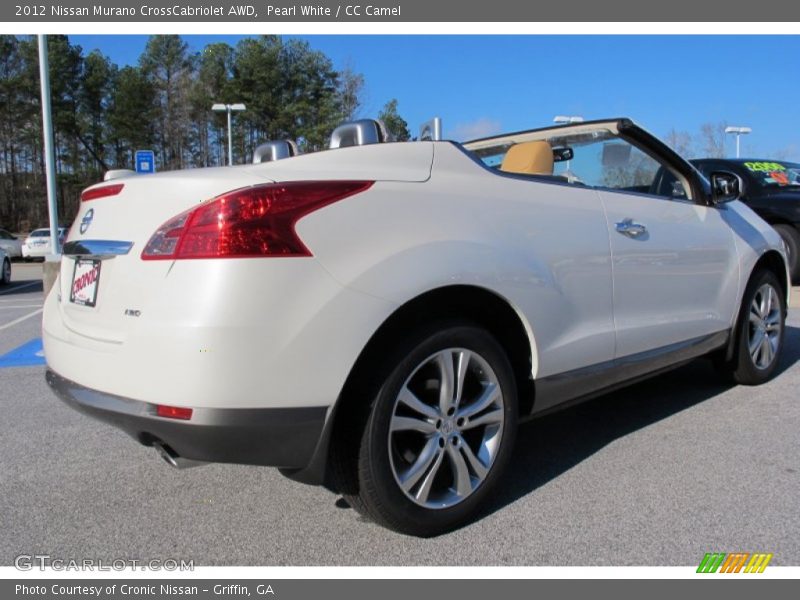 Pearl White / CC Camel 2012 Nissan Murano CrossCabriolet AWD