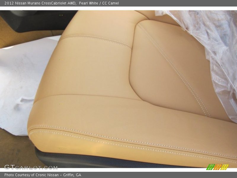 Pearl White / CC Camel 2012 Nissan Murano CrossCabriolet AWD
