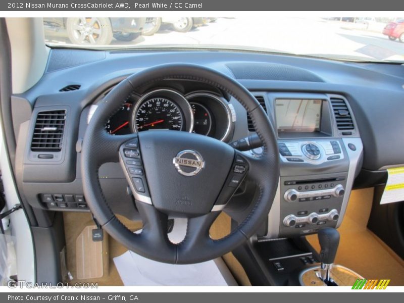 Dashboard of 2012 Murano CrossCabriolet AWD
