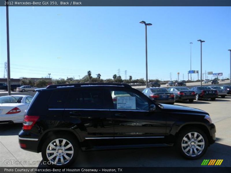 Black / Black 2012 Mercedes-Benz GLK 350