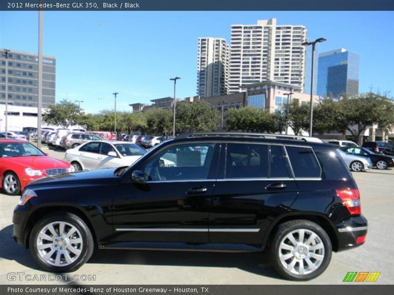 Black / Black 2012 Mercedes-Benz GLK 350