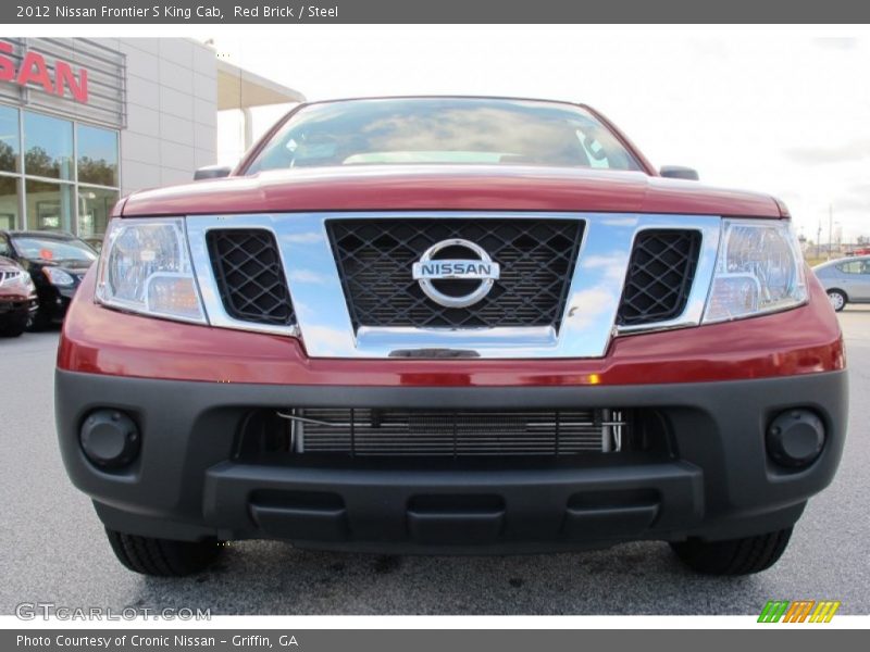 Red Brick / Steel 2012 Nissan Frontier S King Cab