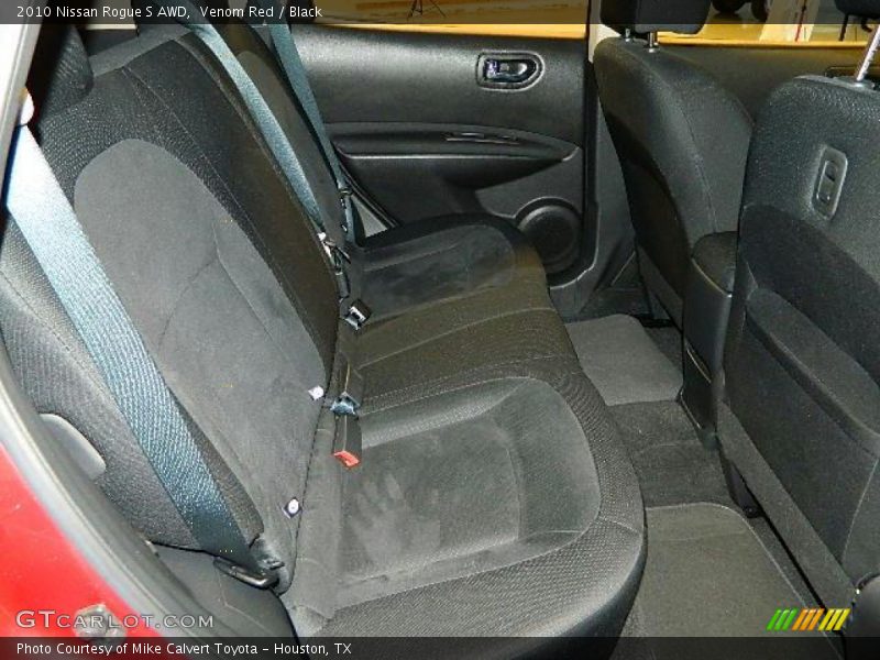 Venom Red / Black 2010 Nissan Rogue S AWD