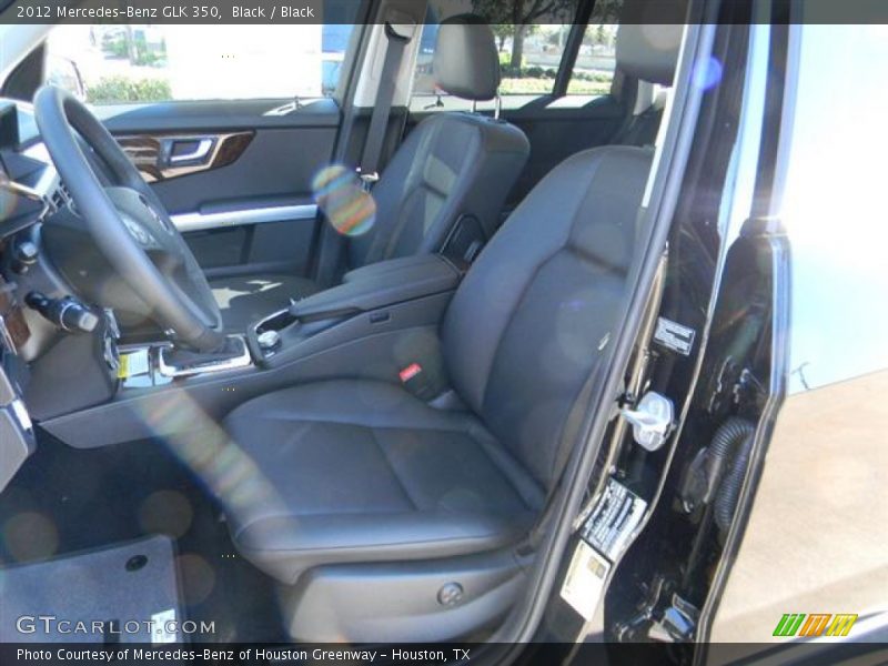 Black / Black 2012 Mercedes-Benz GLK 350