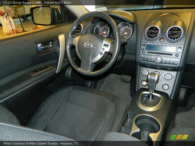 Venom Red / Black 2010 Nissan Rogue S AWD