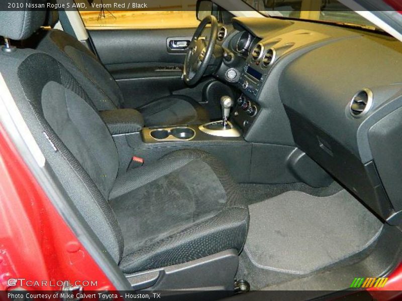 Venom Red / Black 2010 Nissan Rogue S AWD