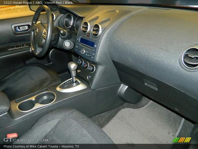 Venom Red / Black 2010 Nissan Rogue S AWD