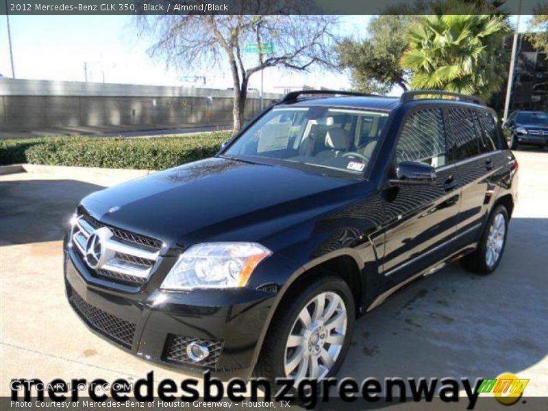 Black / Almond/Black 2012 Mercedes-Benz GLK 350