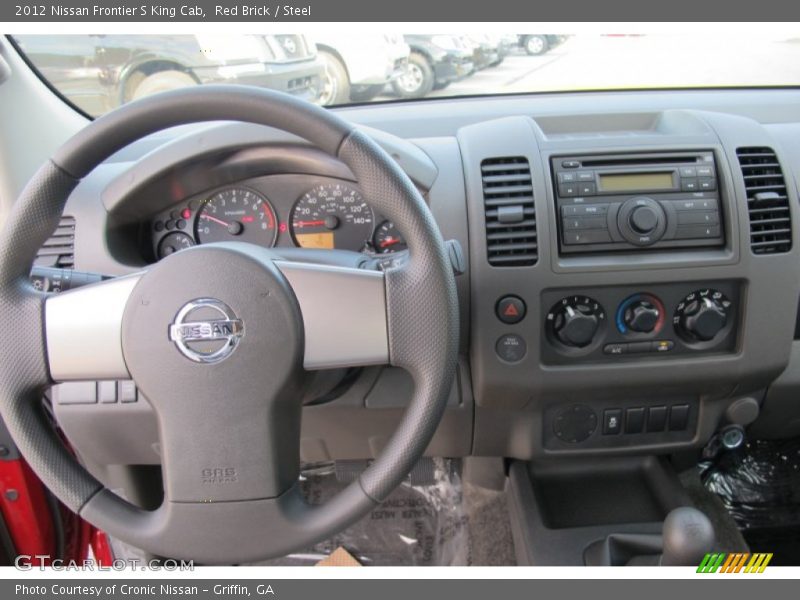 Dashboard of 2012 Frontier S King Cab