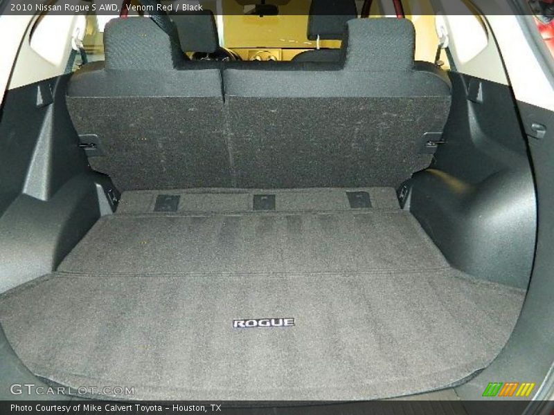 Venom Red / Black 2010 Nissan Rogue S AWD