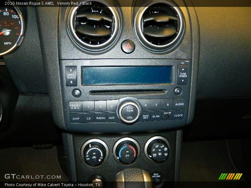 Venom Red / Black 2010 Nissan Rogue S AWD