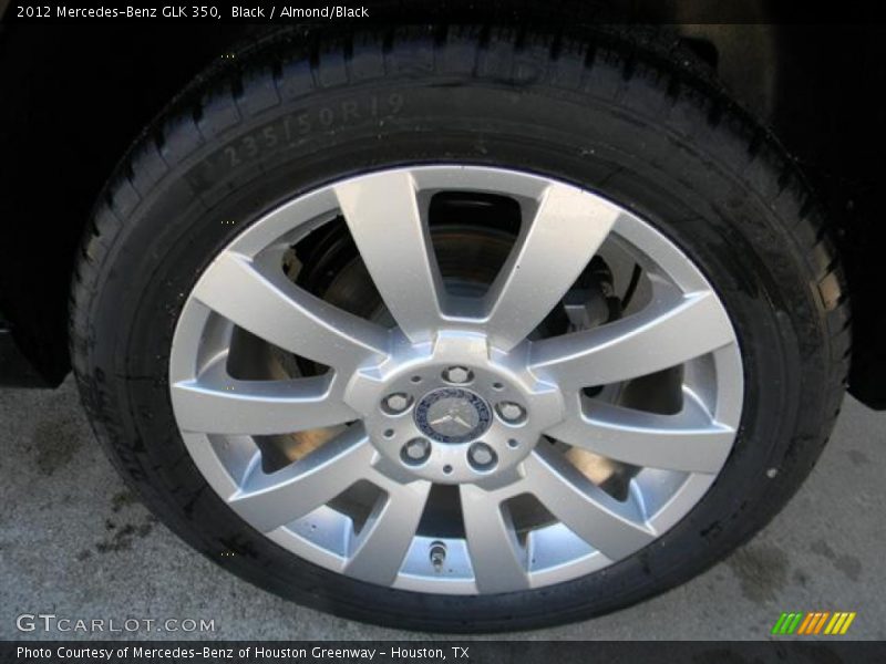 Black / Almond/Black 2012 Mercedes-Benz GLK 350