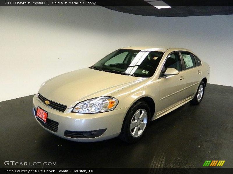 Gold Mist Metallic / Ebony 2010 Chevrolet Impala LT