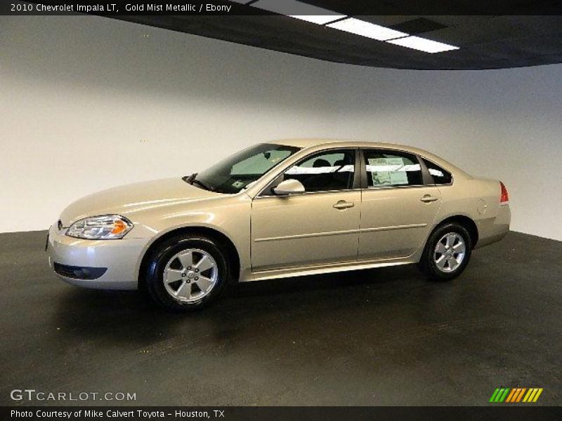 Gold Mist Metallic / Ebony 2010 Chevrolet Impala LT