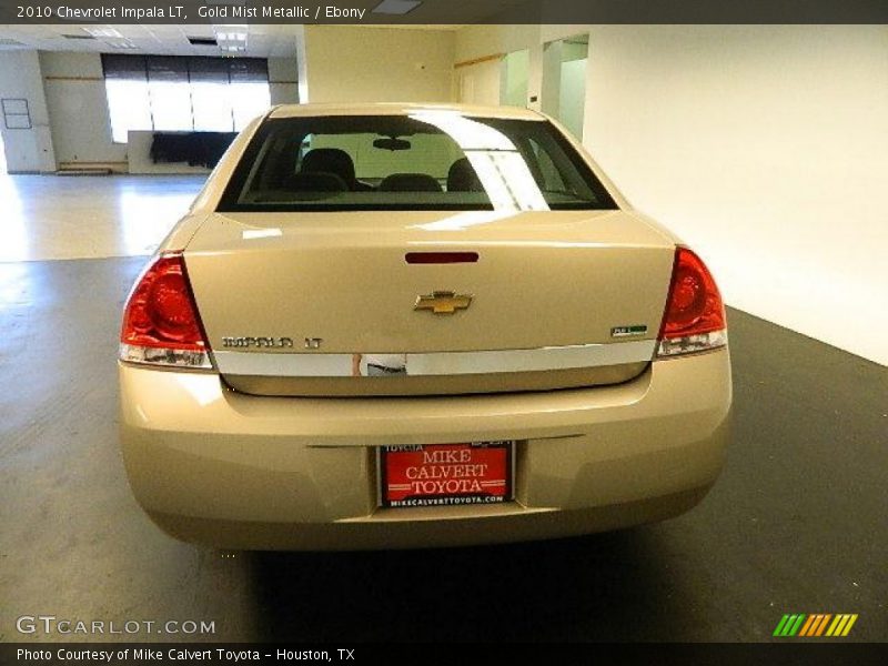 Gold Mist Metallic / Ebony 2010 Chevrolet Impala LT