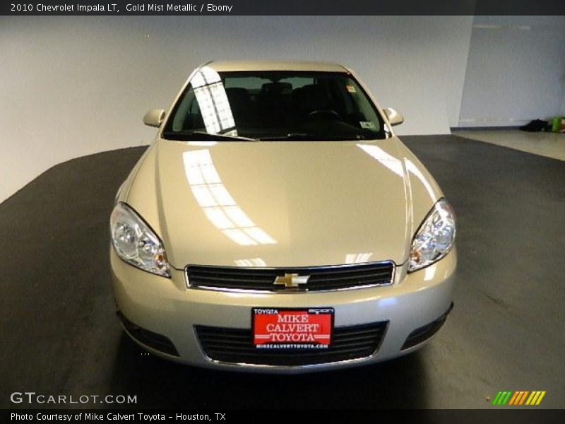 Gold Mist Metallic / Ebony 2010 Chevrolet Impala LT