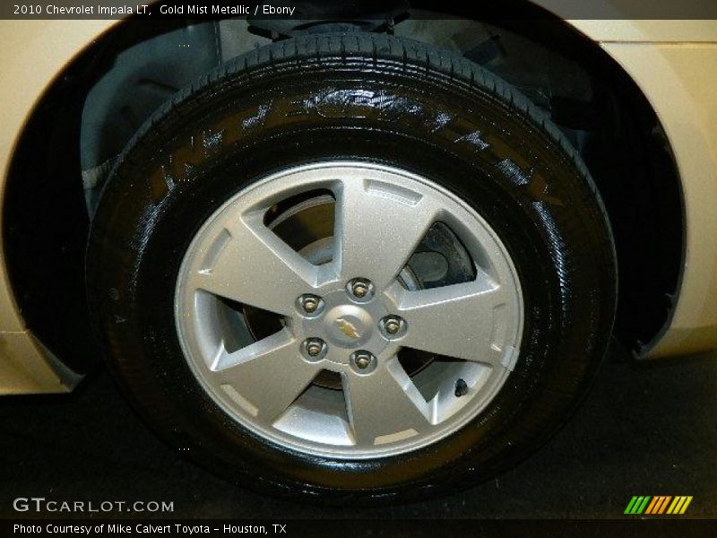 Gold Mist Metallic / Ebony 2010 Chevrolet Impala LT