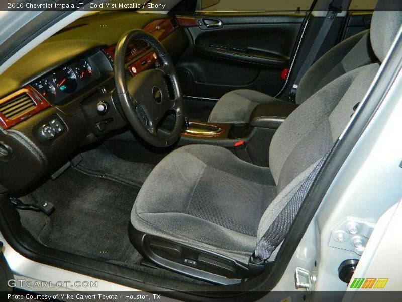 Gold Mist Metallic / Ebony 2010 Chevrolet Impala LT