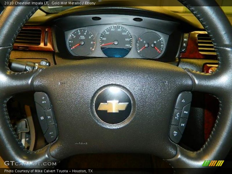 Gold Mist Metallic / Ebony 2010 Chevrolet Impala LT