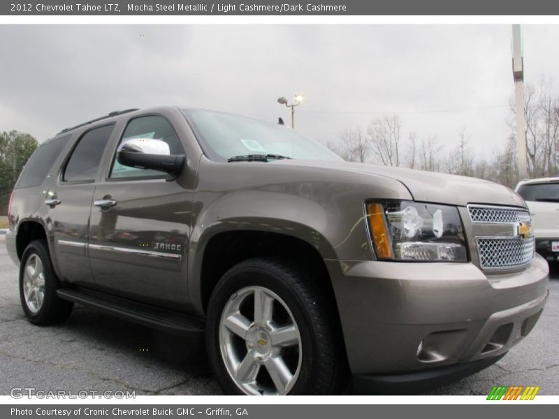 Mocha Steel Metallic / Light Cashmere/Dark Cashmere 2012 Chevrolet Tahoe LTZ