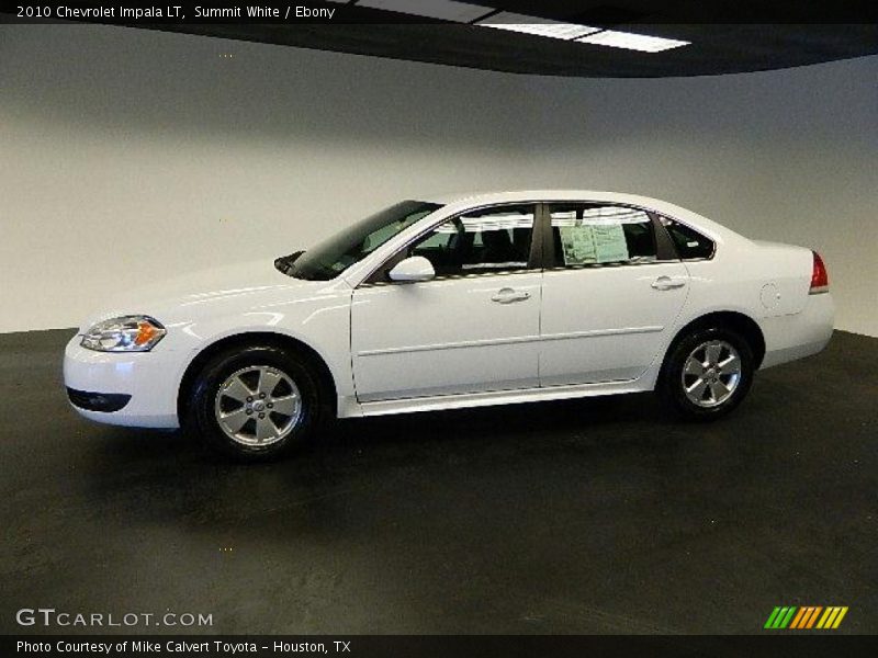 Summit White / Ebony 2010 Chevrolet Impala LT