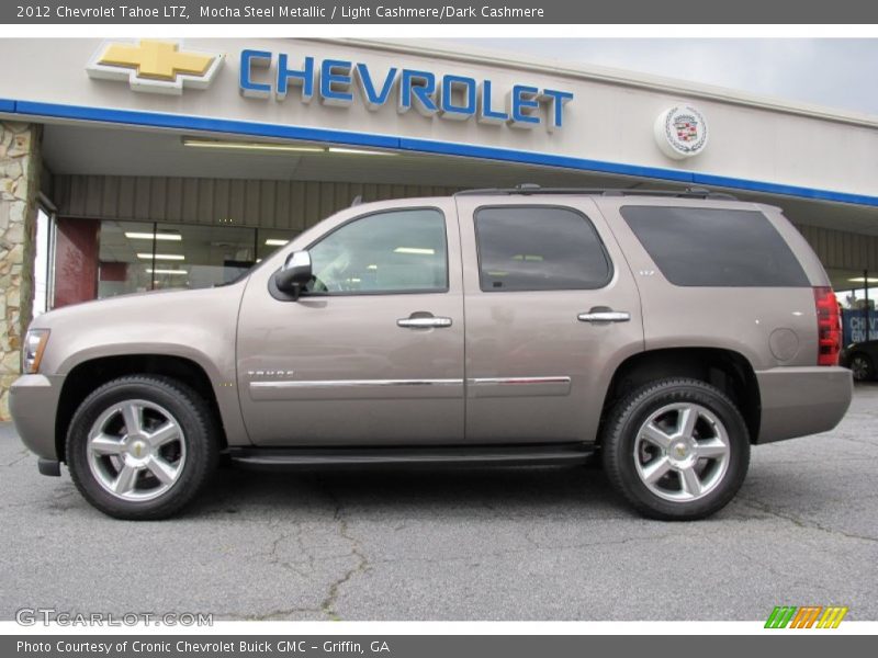 Mocha Steel Metallic / Light Cashmere/Dark Cashmere 2012 Chevrolet Tahoe LTZ