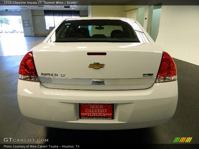 Summit White / Ebony 2010 Chevrolet Impala LT