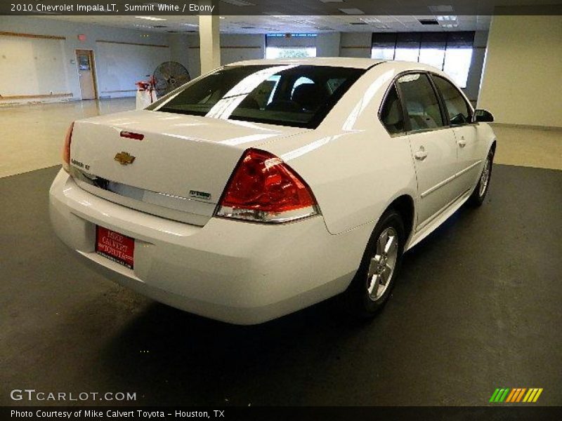 Summit White / Ebony 2010 Chevrolet Impala LT
