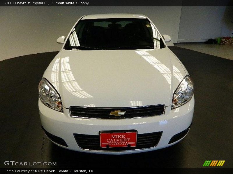 Summit White / Ebony 2010 Chevrolet Impala LT