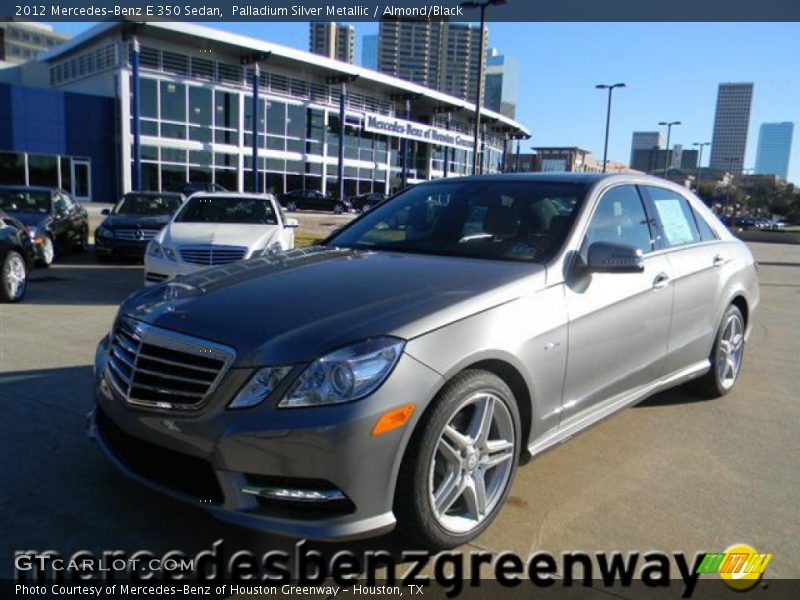Palladium Silver Metallic / Almond/Black 2012 Mercedes-Benz E 350 Sedan