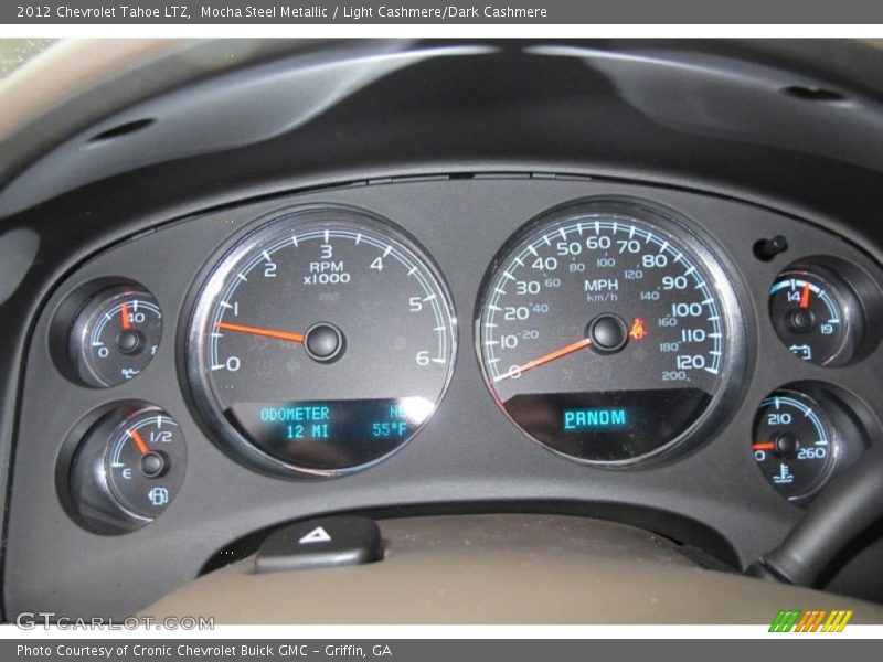  2012 Tahoe LTZ LTZ Gauges