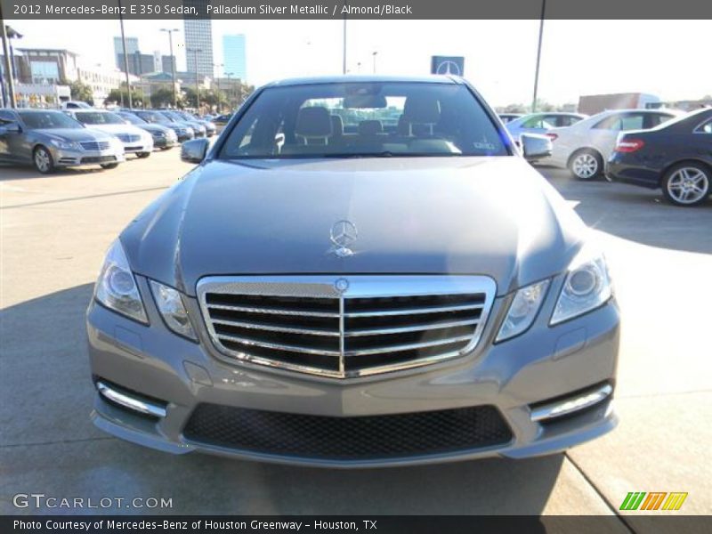 Palladium Silver Metallic / Almond/Black 2012 Mercedes-Benz E 350 Sedan