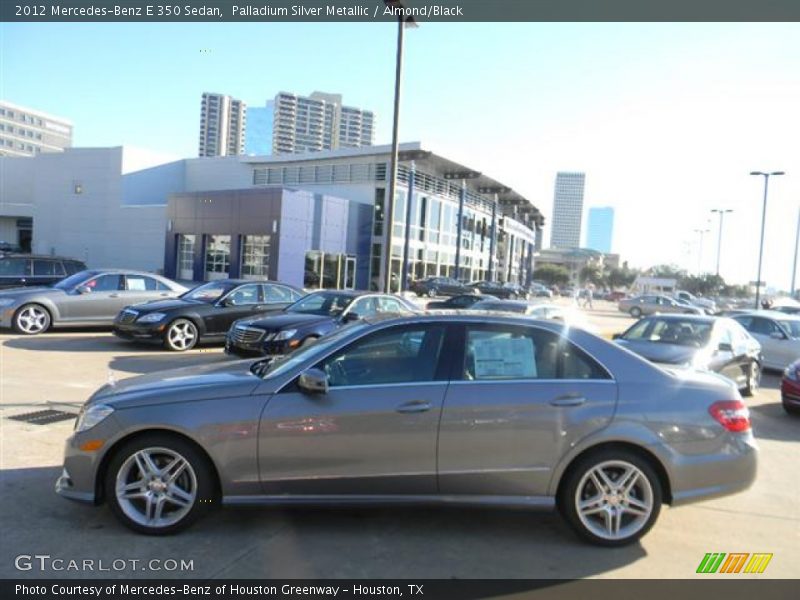 Palladium Silver Metallic / Almond/Black 2012 Mercedes-Benz E 350 Sedan