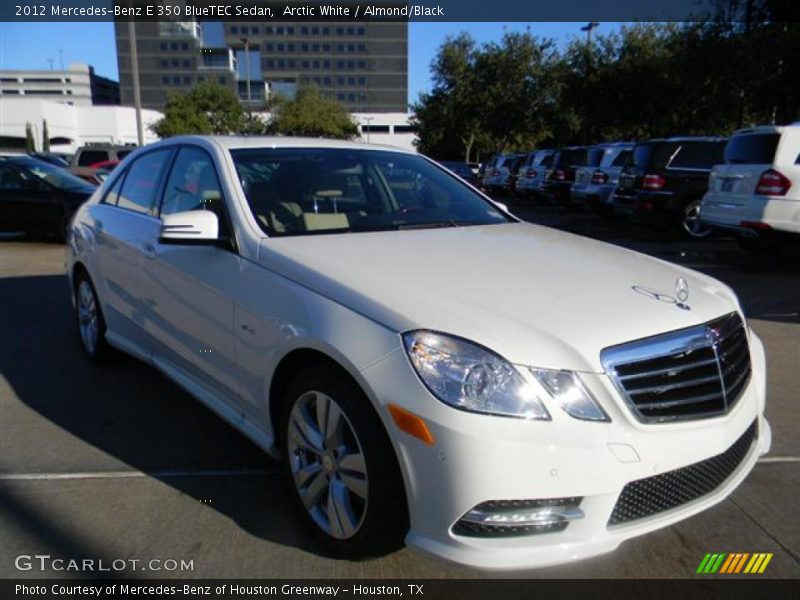 Arctic White / Almond/Black 2012 Mercedes-Benz E 350 BlueTEC Sedan