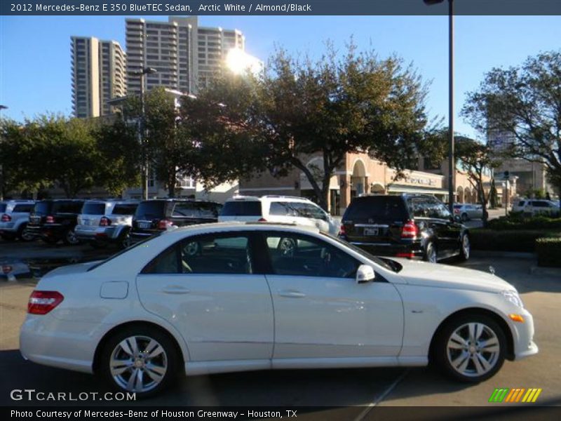 Arctic White / Almond/Black 2012 Mercedes-Benz E 350 BlueTEC Sedan