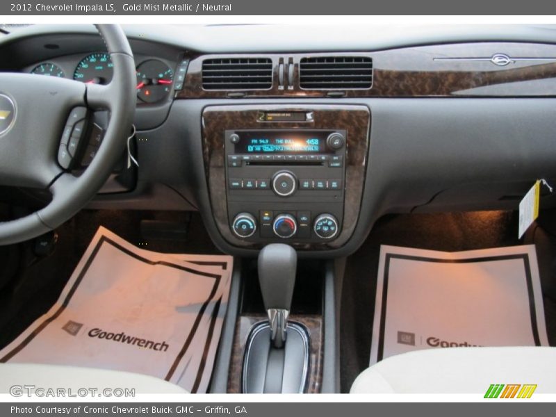 Gold Mist Metallic / Neutral 2012 Chevrolet Impala LS